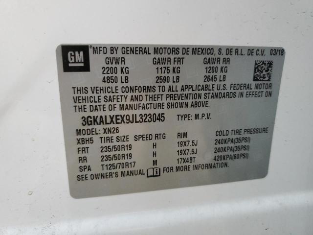 Photo 10 from auction – 2018 GMC TERRAIN DE with VIN 3GKALXEX9JL323045