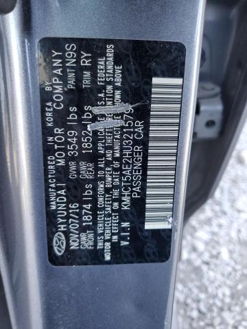 Photo 10 from auction – 2017 HYUNDAI ACCENT SE with VIN KMHCT5AE2HU321579