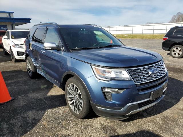 FORD EXPLORER P 2018 with VIN 1FM5K8HT2JGA53025 - Photo from auction