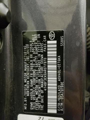 Photo 10 from auction – 2010 TOYOTA CAMRY BASE with VIN 4T4BF3EK6AR017870