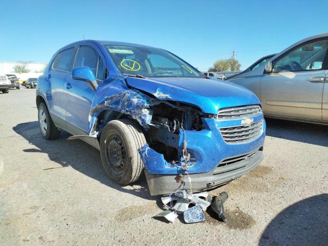 CHEVROLET TRAX LS 2015 with VIN KL7CJKSB4FB160459 - Photo from auction