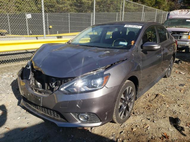 Photo 2 from auction – 2017 NISSAN SENTRA S with VIN 3N1AB7AP1HY299800