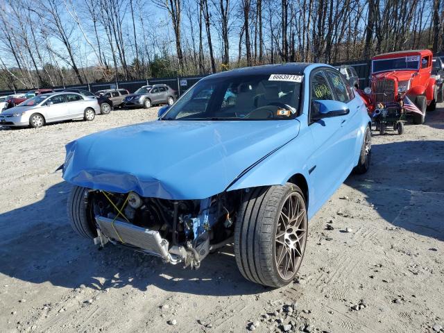 Photo 2 from auction – 2017 BMW M3 with VIN WBS8M9C53H5G42175