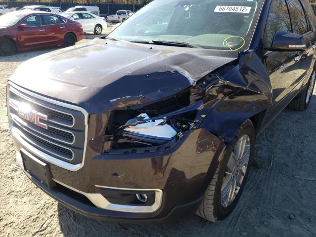 Photo 9 from auction – 2016 GMC ACADIA SLT with VIN 1GKKVRKD9GJ204545