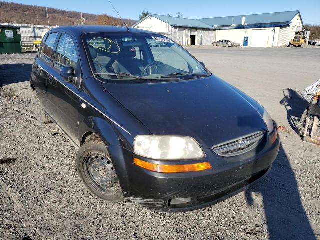 CHEVROLET AVEO BASE 2008 with VIN KL1TD66658B238191 - Photo from auction