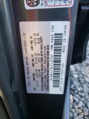 Photo 10 from auction – 2014 MAZDA 3 TOURING with VIN JM1BM1L77E1145761