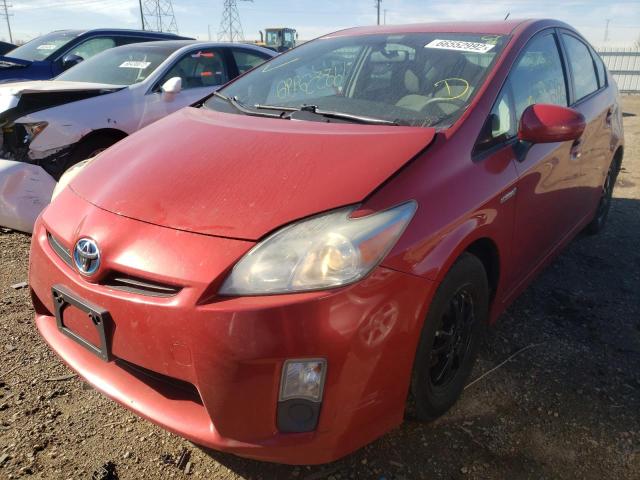 Photo 2 from auction – 2010 TOYOTA PRIUS with VIN JTDKN3DU1A1090988