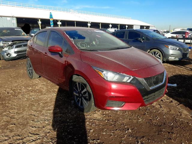 NISSAN VERSA SV 2021 with VIN 3N1CN8EV9ML847449 - Photo from auction