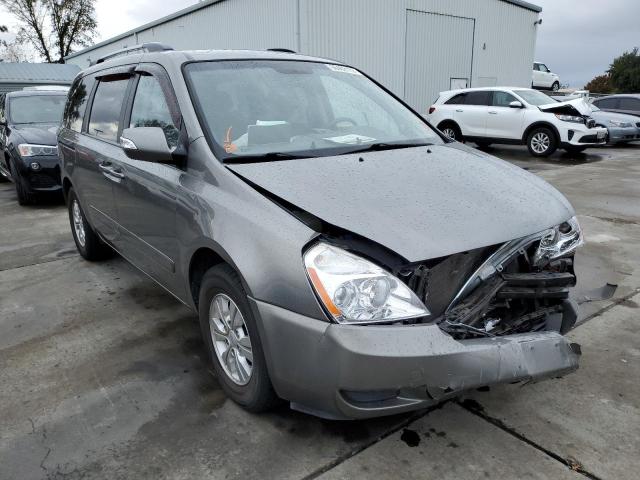 KIA SEDONA LX 2012 with VIN KNDMG4C7XC6437177 - Photo from auction