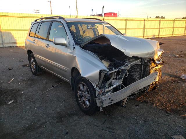 TOYOTA HIGHLANDER 2004 with VIN JTEEP21A340038702 - Photo from auction