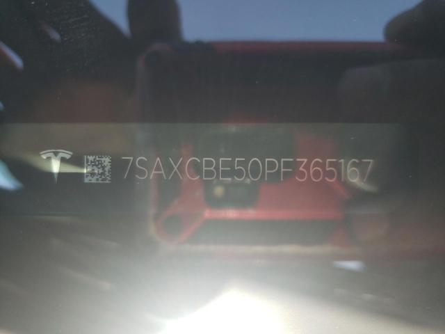 Photo 10 from auction – 2023 TESLA MODEL X with VIN 7SAXCBE50PF365167
