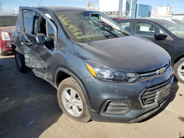 CHEVROLET TRAX 2022 with VIN KL7CJNSM6NB512281 - Photo from auction