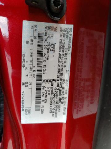 Photo 10 from auction – 2014 FORD FOCUS SE with VIN 1FADP3F20EL361540