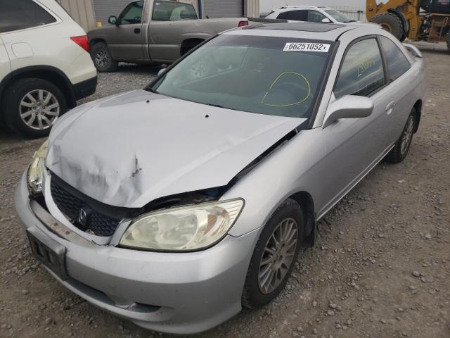 Photo 2 from auction – 2005 HONDA CIVIC EX with VIN 1HGEM22945L013410