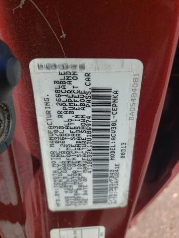 Photo 10 from auction – 2003 TOYOTA CAMRY LE with VIN 4T1BE32K13U186974