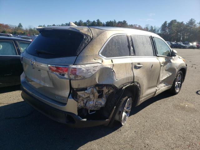 Photo 4 from auction – 2014 TOYOTA HIGHLANDER with VIN 5TDJKRFH3ES004919