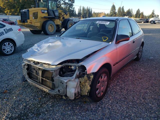 Photo 2 from auction – 2000 HONDA CIVIC DX with VIN 2HGEJ6344YH110935