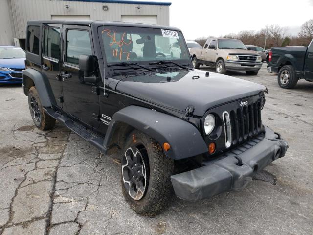 JEEP WRANGLER U 2012 with VIN 1C4BJWDG1CL196808 - Photo from auction
