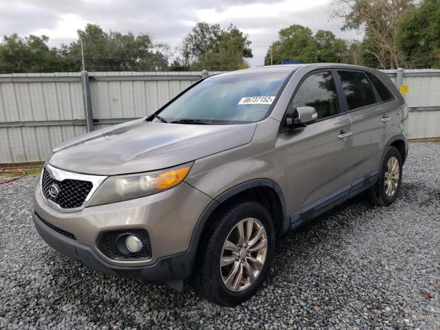 KIA SORENTO EX 2011 with VIN 5XYKU3A17BG019020 - Photo from auction