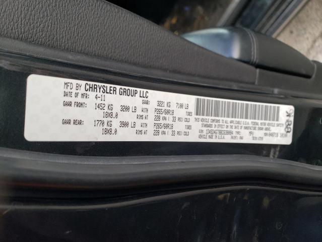 Photo 10 from auction – 2011 DODGE DURANGO CR with VIN 1D4SD4GT8BC638084