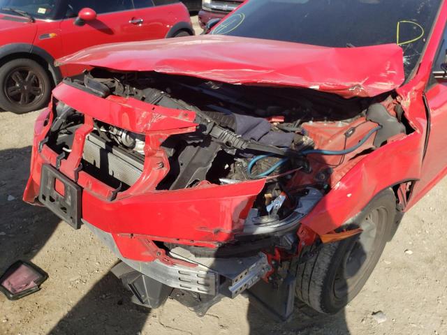 Photo 9 from auction – 2017 HONDA CIVIC LX with VIN 2HGFC2F59HH544666