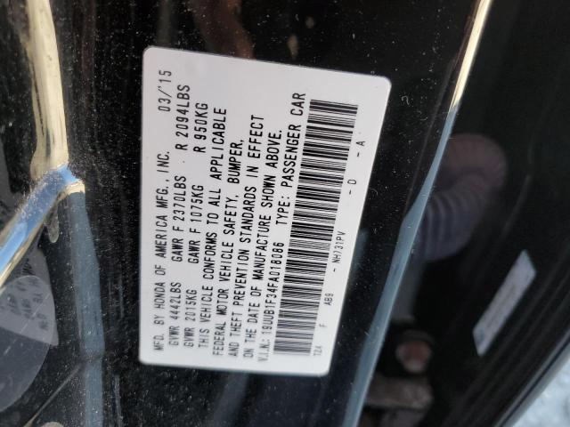 Photo 10 from auction – 2015 ACURA TLX with VIN 19UUB1F34FA018086