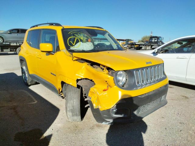 JEEP RENEGADE L 2018 with VIN ZACCJABB6JPH75591 - Photo from auction