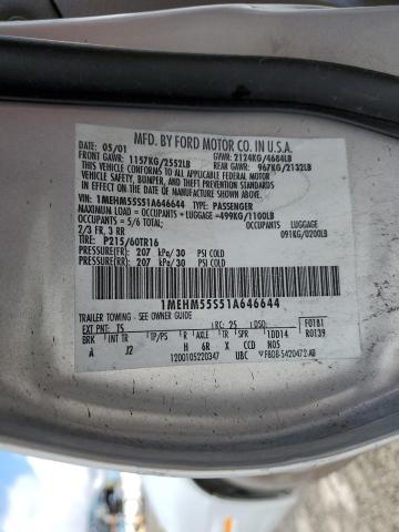 Photo 10 from auction – 2001 MERCURY SABLE LS P with VIN 1MEHM55S51A646644