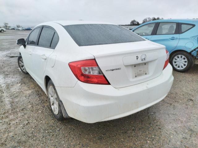 Photo 3 from auction – 2012 HONDA CIVIC LX with VIN 19XFB2F51CE392341