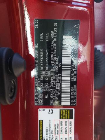 Photo 10 from auction – 2020 LEXUS RX 350 with VIN 2T2JZMDA6LC256721