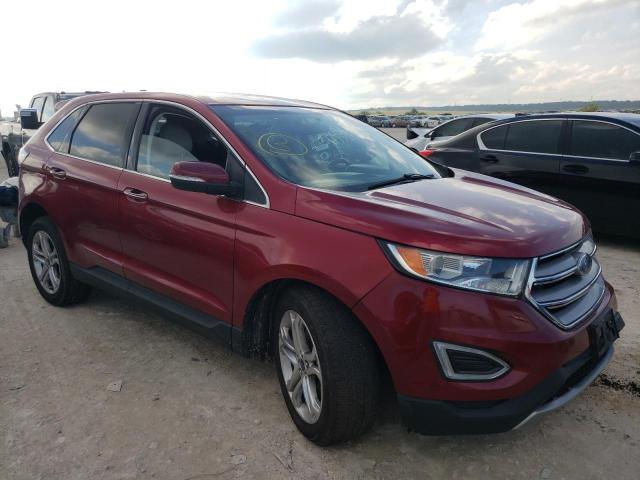 FORD EDGE TITAN 2017 with VIN 2FMPK3K96HBB91029 - Photo from auction