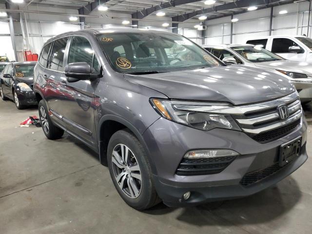 HONDA PILOT EXL 2017 with VIN 5FNYF6H66HB075781 - Photo from auction