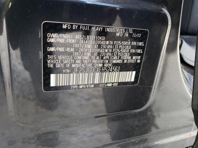 Photo 10 from auction – 2014 SUBARU FORESTER 2 with VIN JF2SJGDCXEH524561