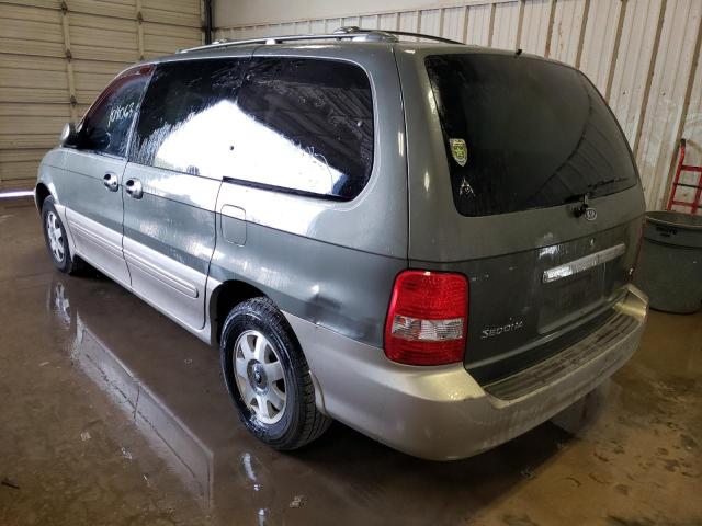 Photo 3 from auction – 2003 KIA SEDONA EX with VIN KNDUP131436395583