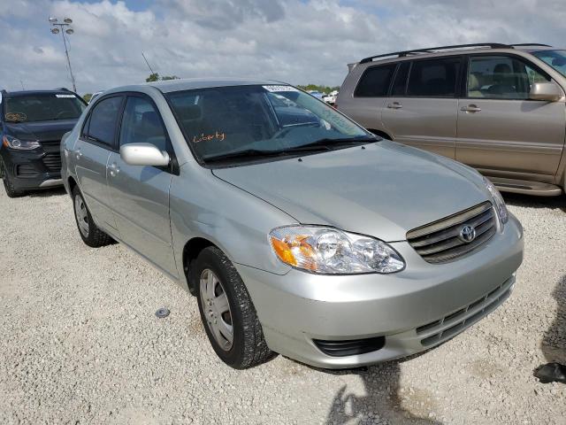 TOYOTA COROLLA CE 2003 with VIN JTDBR32E332008112 - Photo from auction