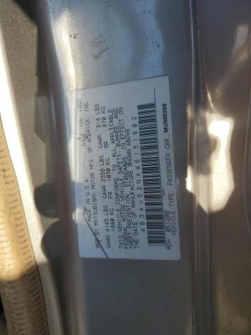 Photo 10 from auction – 1998 DODGE AVENGER ES with VIN 4B3AU52NXWE151602