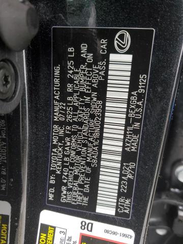 Photo 10 from auction – 2022 LEXUS ES 300H BA with VIN 58ADA1C18NU023958