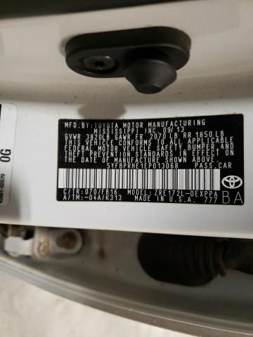 Photo 10 from auction – 2014 TOYOTA COROLLA EC with VIN 5YFBPRHE1EP013068