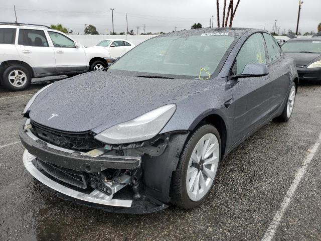 Photo 2 from auction – 2022 TESLA MODEL 3 with VIN 5YJ3E1EBXNF367642