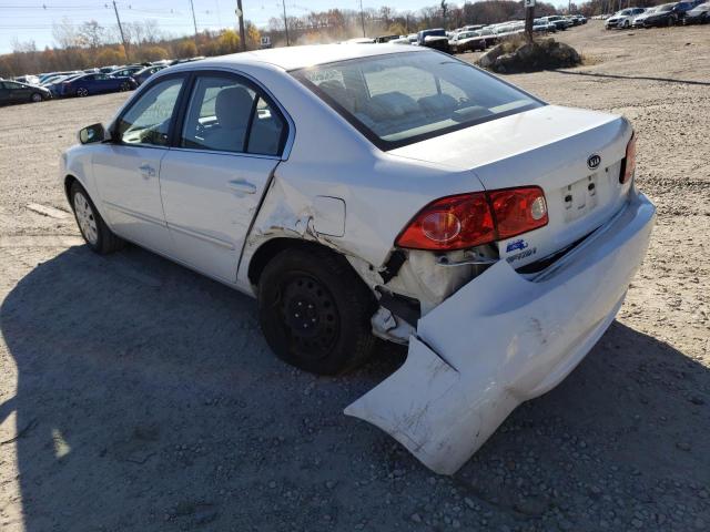 Photo 3 from auction – 2007 KIA OPTIMA LX with VIN KNAGE123975122220