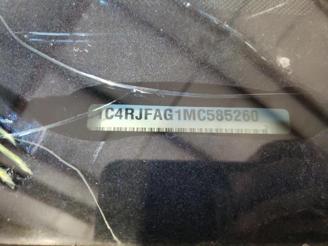Photo 10 from auction – 2021 JEEP GRAND CHER with VIN 1C4RJFAG1MC585260