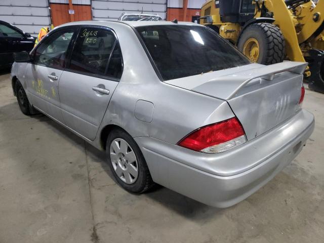 Photo 3 from auction – 2003 MITSUBISHI LANCER ES with VIN JA3AJ26E43U601147