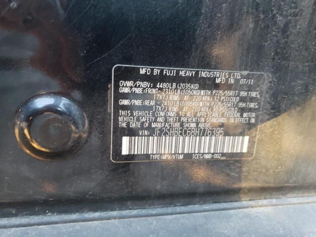 Photo 10 from auction – 2011 SUBARU FORESTER L with VIN JF2SHBEC6BH776395