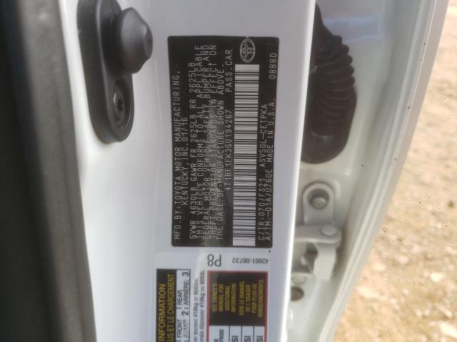 Photo 10 from auction – 2016 TOYOTA CAMRY LE with VIN 4T1BF1FK3GU194267