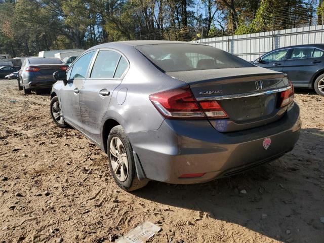 Photo 3 from auction – 2014 HONDA CIVIC LX with VIN 19XFB2F54EE039773