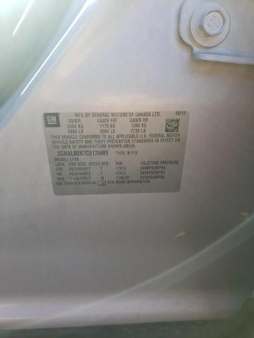 Photo 10 from auction – 2012 CHEVROLET EQUINOX LS with VIN 2GNALBEK7C6178489