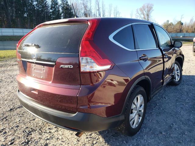 Photo 4 from auction – 2014 HONDA CR-V EX with VIN 5J6RM4H55EL030825