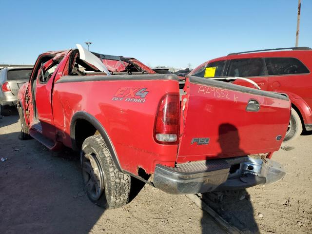 Photo 3 from auction – 2002 FORD F150 with VIN 2FTRX18L22CA29552