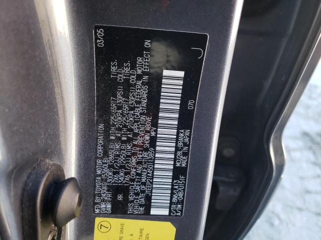 Photo 10 from auction – 2005 TOYOTA HIGHLANDER with VIN JTEEP21A450113859
