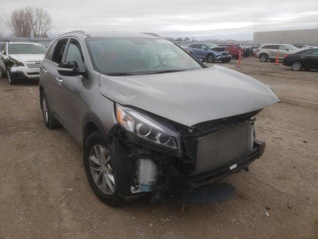 KIA SORENTO LX 2018 with VIN 5XYPGDA32JG352910 - Photo from auction